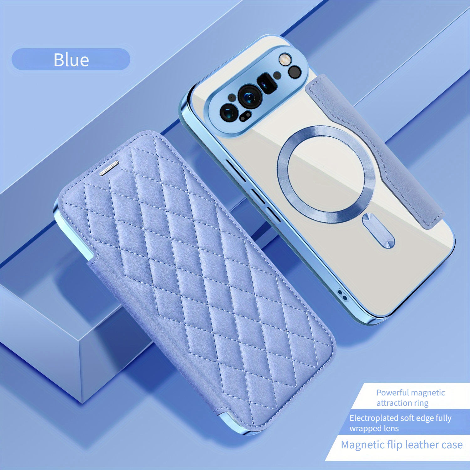 TEMU Flip Cover Full-body Phone Case, Suitable For Pixel 9 9a 9pro 8 8a 8pro 7a Phone Protective Case, Artificial Leather Full-body Suitable For