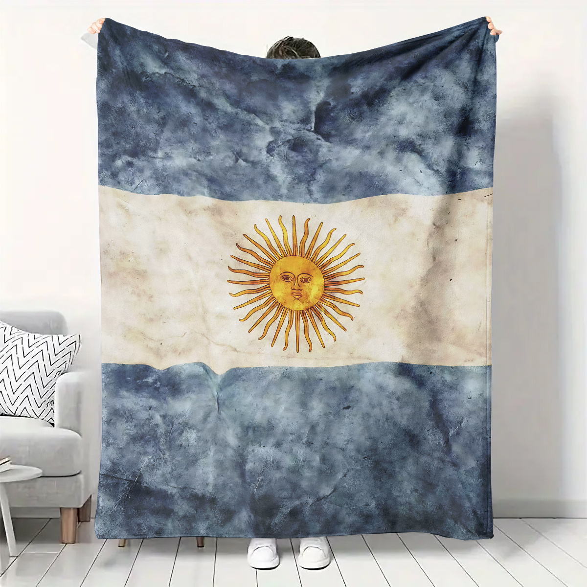 

Argentina Pattern Flannel Blanket - , , , And Blanket , , And - For Decor And