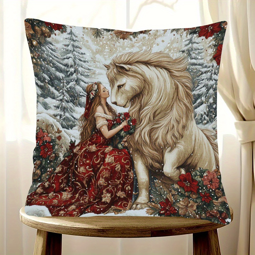 

Traditional- 18x18 , , And , Polyester, Zippered For Bed, , Sofa - By Ailizz3426