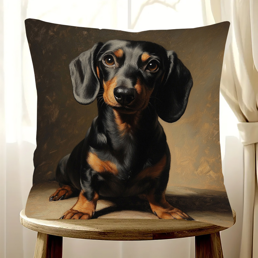 

1pc, Dog Cushion , 18x18 , , , Zippered, Multiple , , Home & , Double-sided