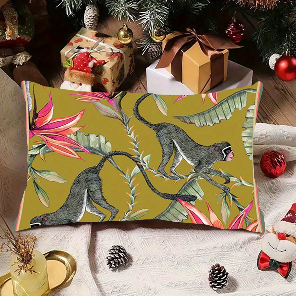 

1pc, 12x20 , Double-sided & , Cushion , , , Zippered For Sofa, Decor,