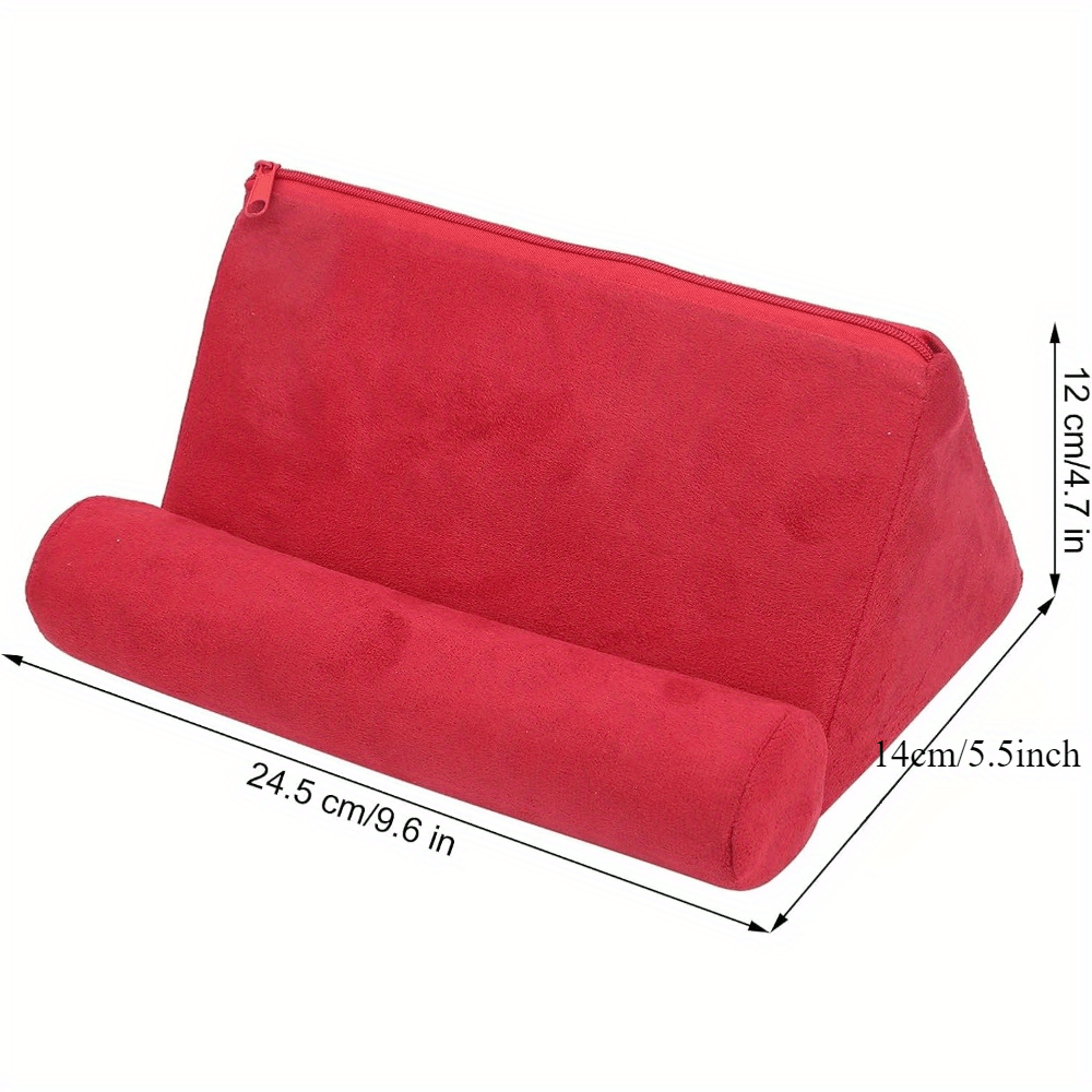 TEMU 1 pz, Supporti Cuscino Morbidi per Tablet Computer, Cuscino per Telefono Cellulare Tablet, Supporto per Computer Cuscino per Ginocchio Tablet