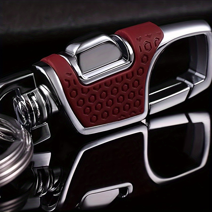Creative Men'S Business Car Keychain | Elegant 304 Stainless Steel Waist Hanging Buckle, High-End Keychain