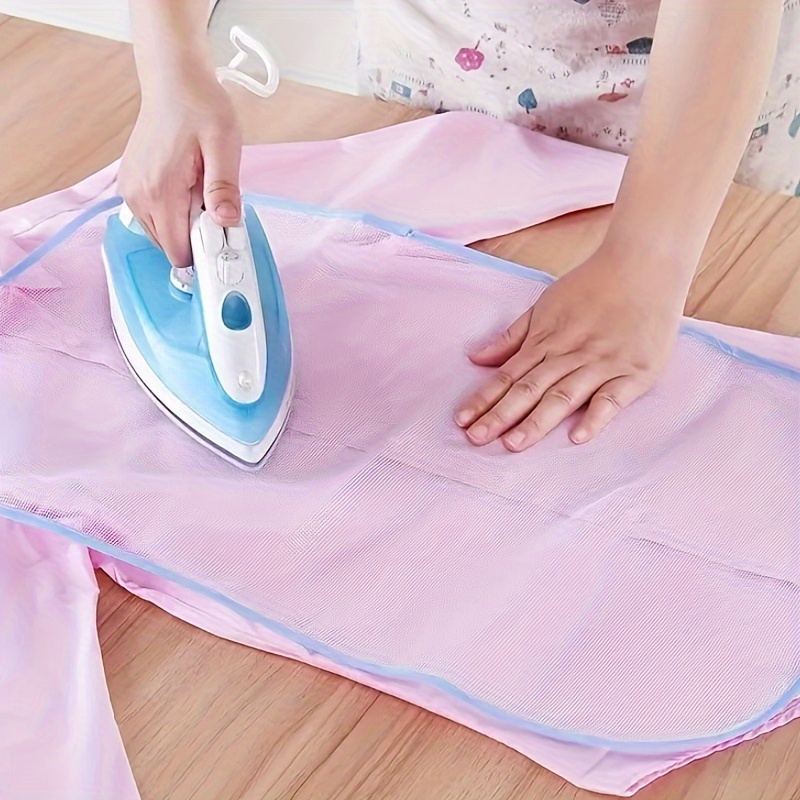 1pc high temperature resistant ironing cloth   steam protection net non electric thermal insulation ironing pad used to protect clothing details 1