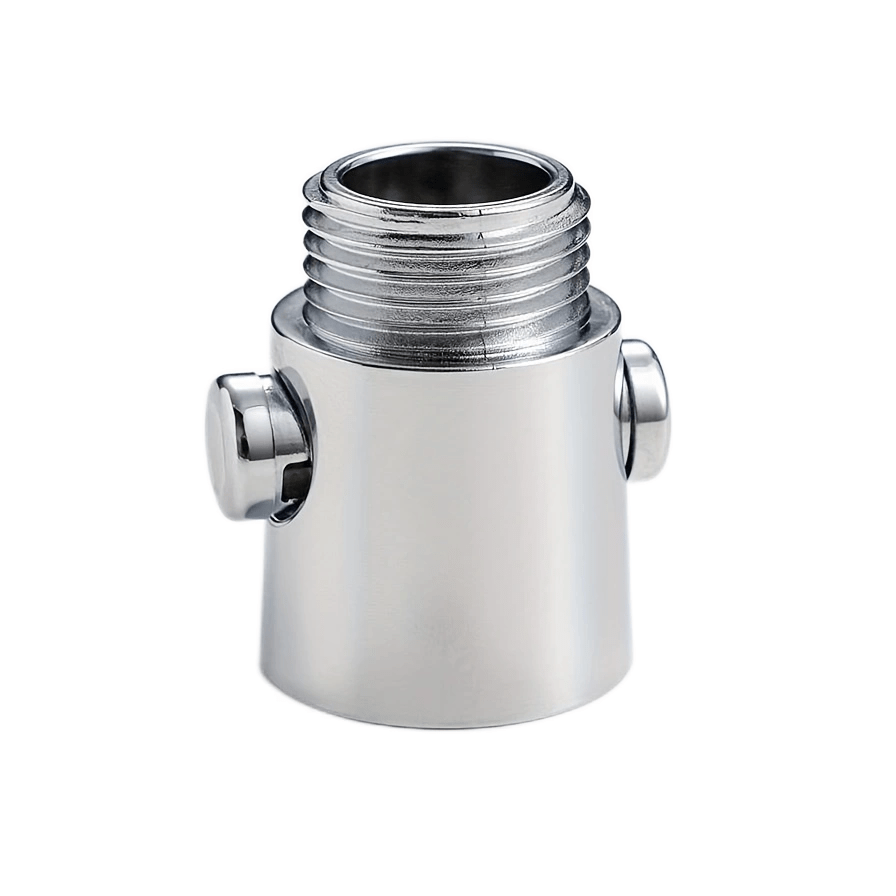 Water Valve, Angle Easy Shut Off Valve For Handheld Shower, Water Volume Adjust Valve, Shower Head Valve, Water Pressure Regulator, Chrome