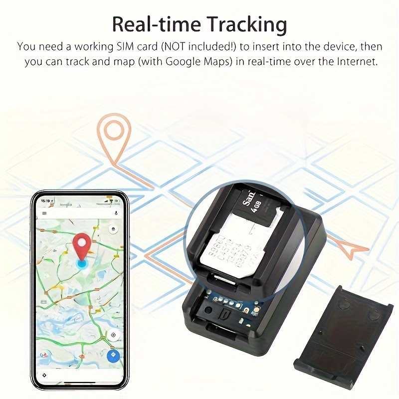 gps locator gf07 mini tracking remote vehicle positioning mobile phone recording hearing loss prevention device long standby details 2