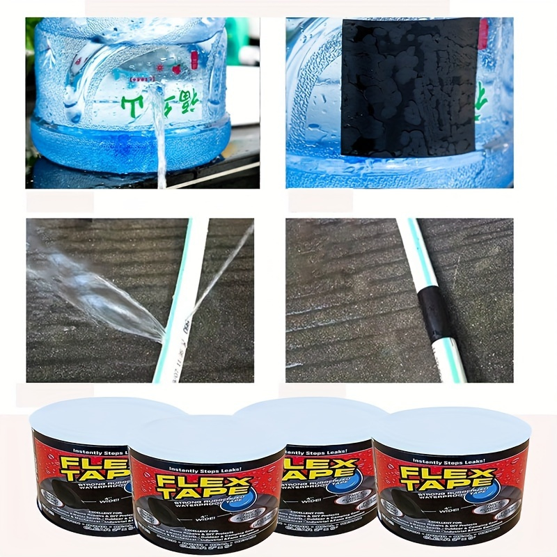 

Heavy-duty Waterproof Sealing Tape - Black, High-temperature Resistant For Gas & Oil Pipes