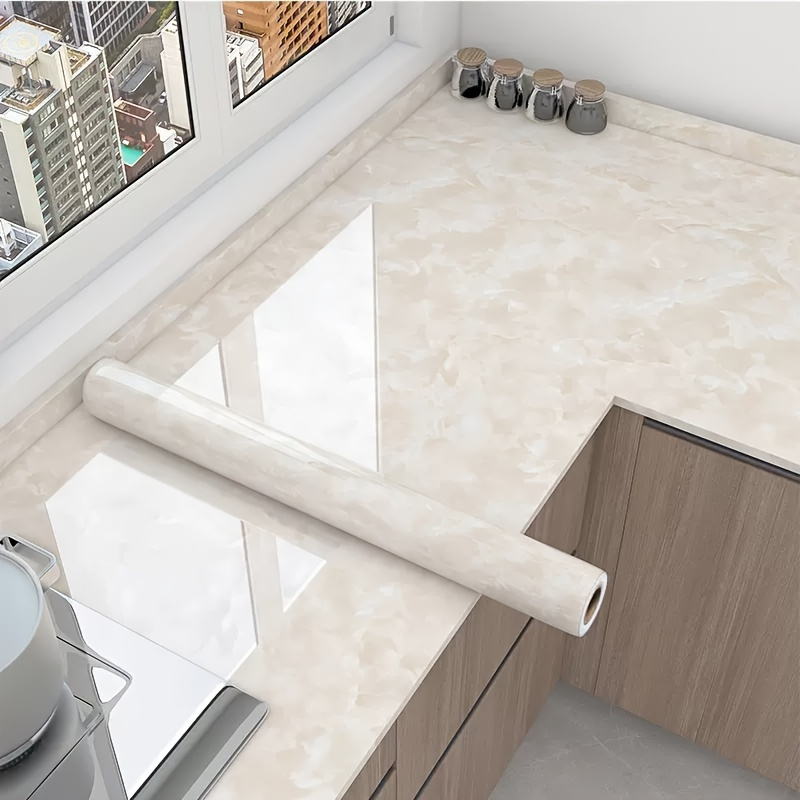 self adhesive kitchen cabinet protector film waterproof oil resistant transparent wallpaper for doors and surfaces wall paper kitchen waterproof kitchen wall protector oil proof details 5