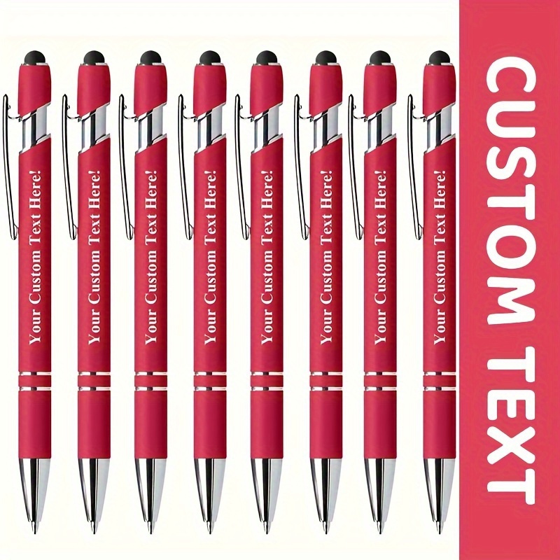 

8pcs, 8 Ballpoint Pens, Ergonomically , Suitable For Schools, Offices And As Teacher's Day, Graduation Ceremonies And Back-to-