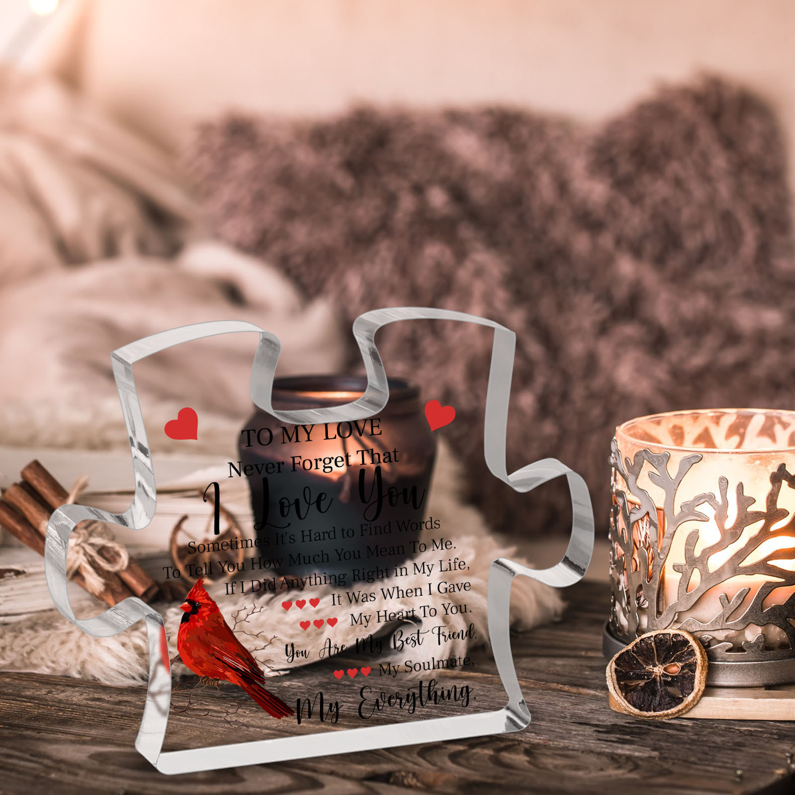 romantic christmas gift love acrylic gift ideal boyfriend Temu Malta