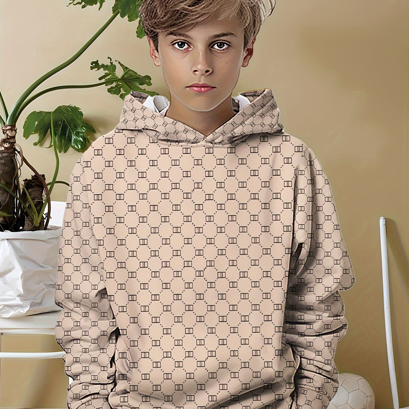 

Boys' Long Pattern, , For And , Suitable For Boys 12 Old And