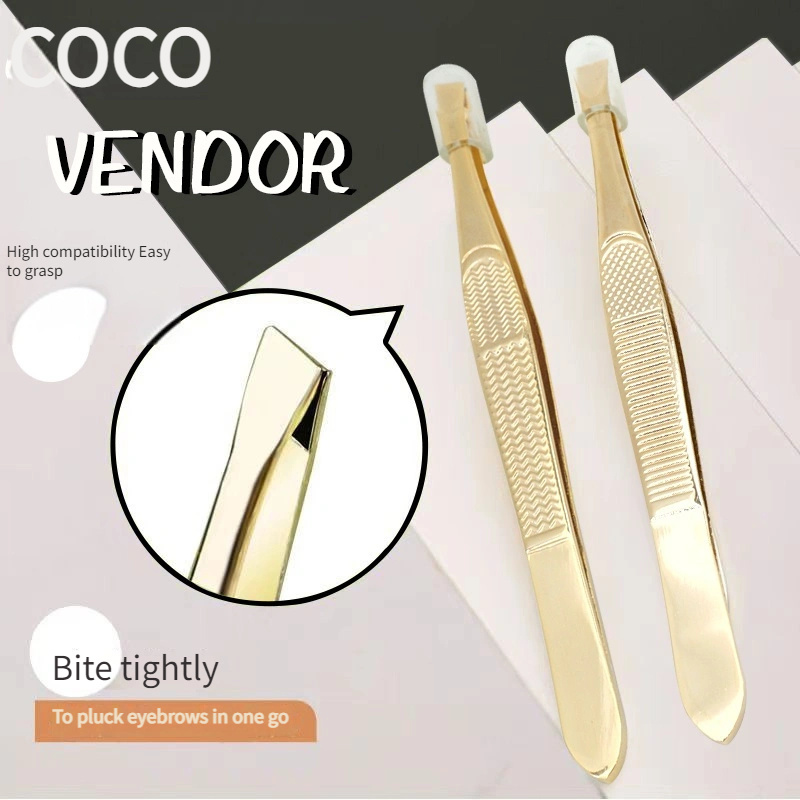 

Hypoallergenic Precision Eyebrow Tweezers, Metal Slanted Tip Brow Shaping Scissors, High Sealing Degree, , Tight Bite Design, With Pull Out Eyebrow Hair Removal Tool