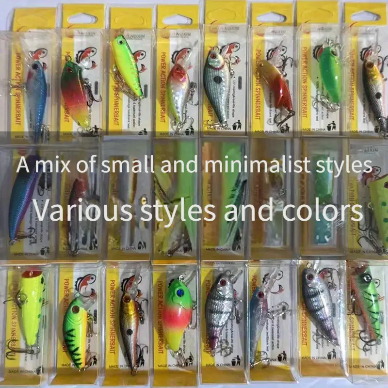 30pcs hard lures approximately 4 7 centimeters in size - Temu 30pcs hard lures approximately 4 7 centimeters in size - Temu