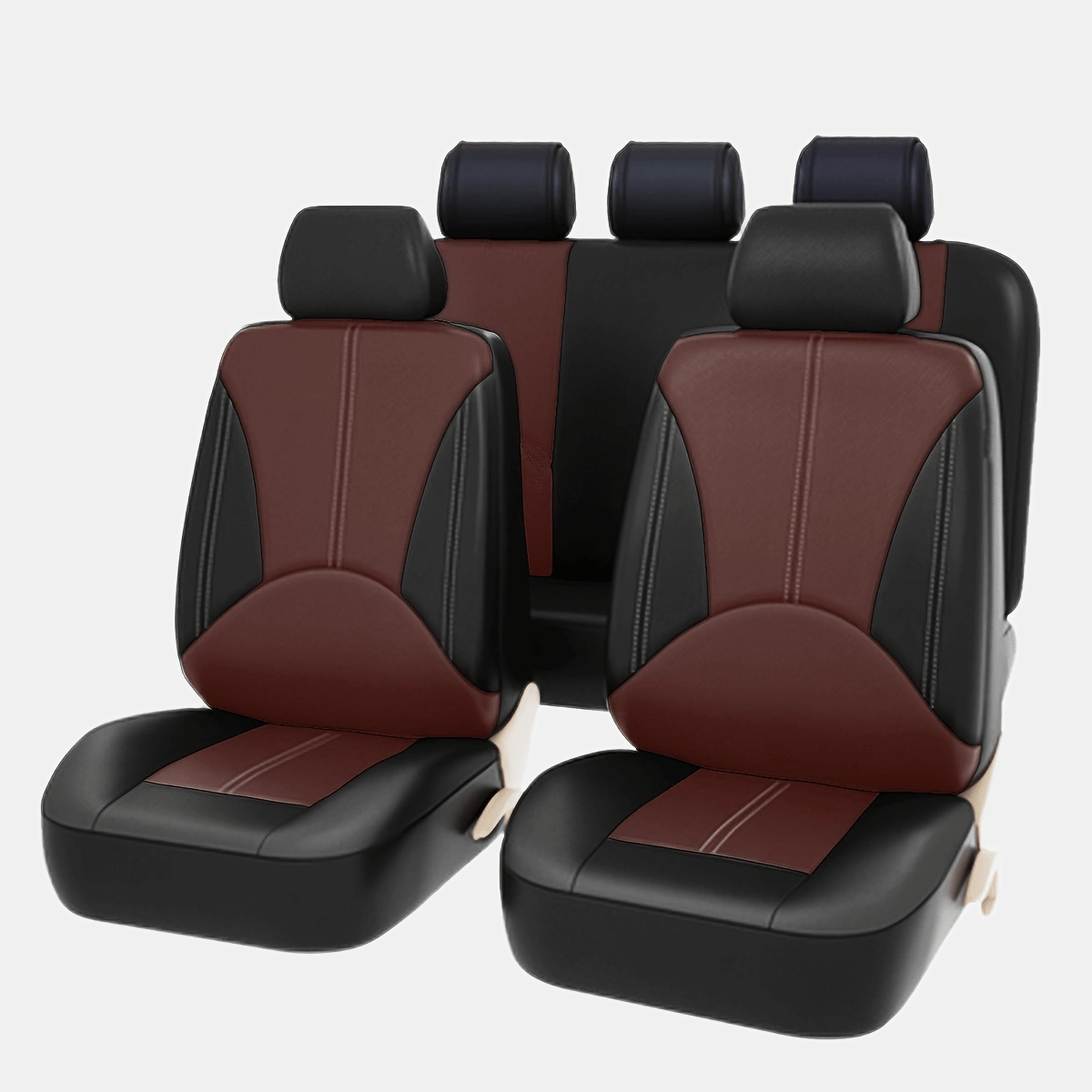 fundas asiento auto moderno juego completo plazos en Temu