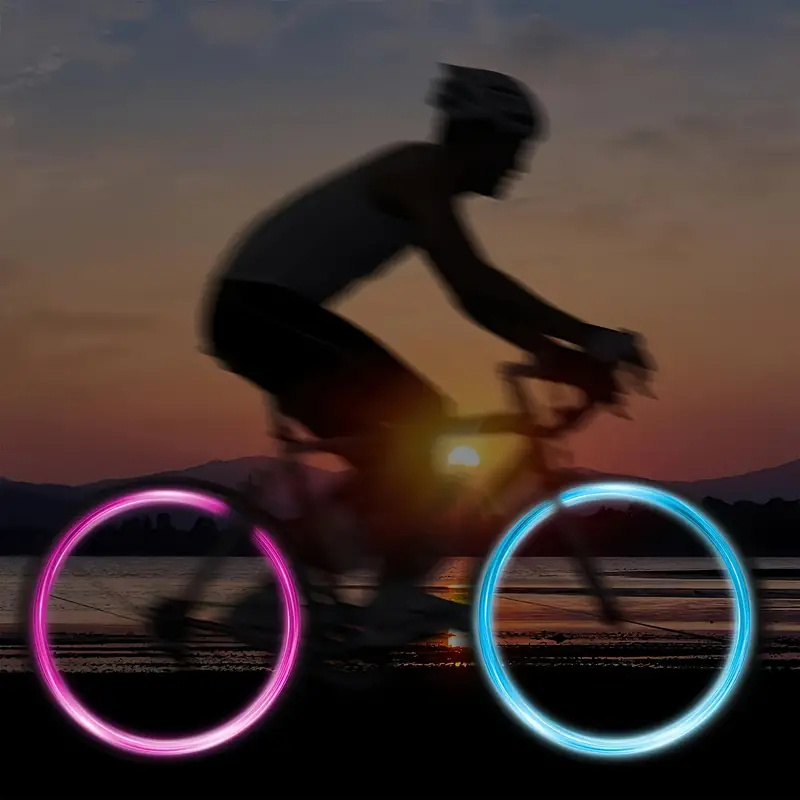 

Luminous Valve Nuzzle Covers: 24/16 Pcs For Car, Bike, Motorcycle Tires - Suitable For Fluorescent Tires - Rubber Material - Round Shape - Unique Night Glow