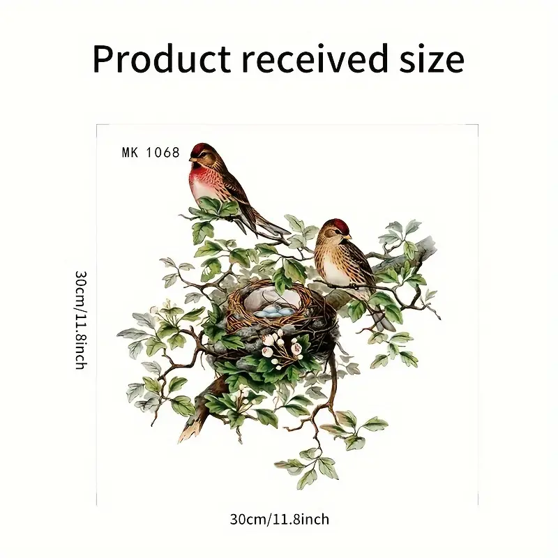 Cute Cartoon Bird Wall Decals Removable Pvc Stickers Bedroom - Temu ...