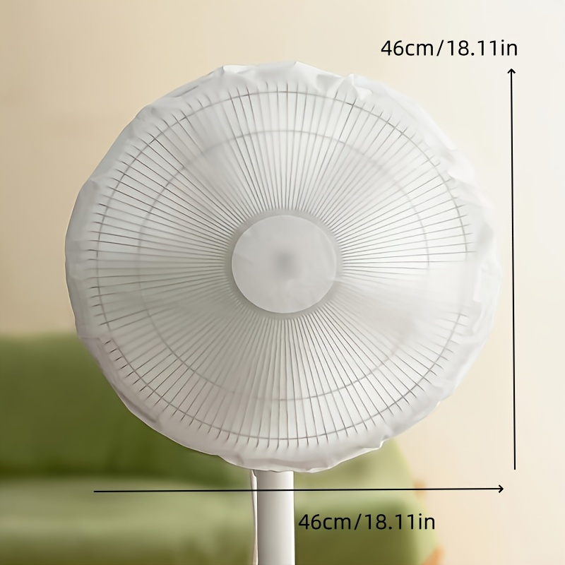 1pc universal waterproof fan cover dustproof protective fan dust cover   suitable for non working fans details 2