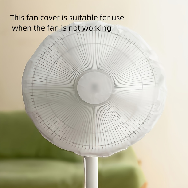 1pc universal waterproof fan cover dustproof protective fan dust cover   suitable for non working fans details 3