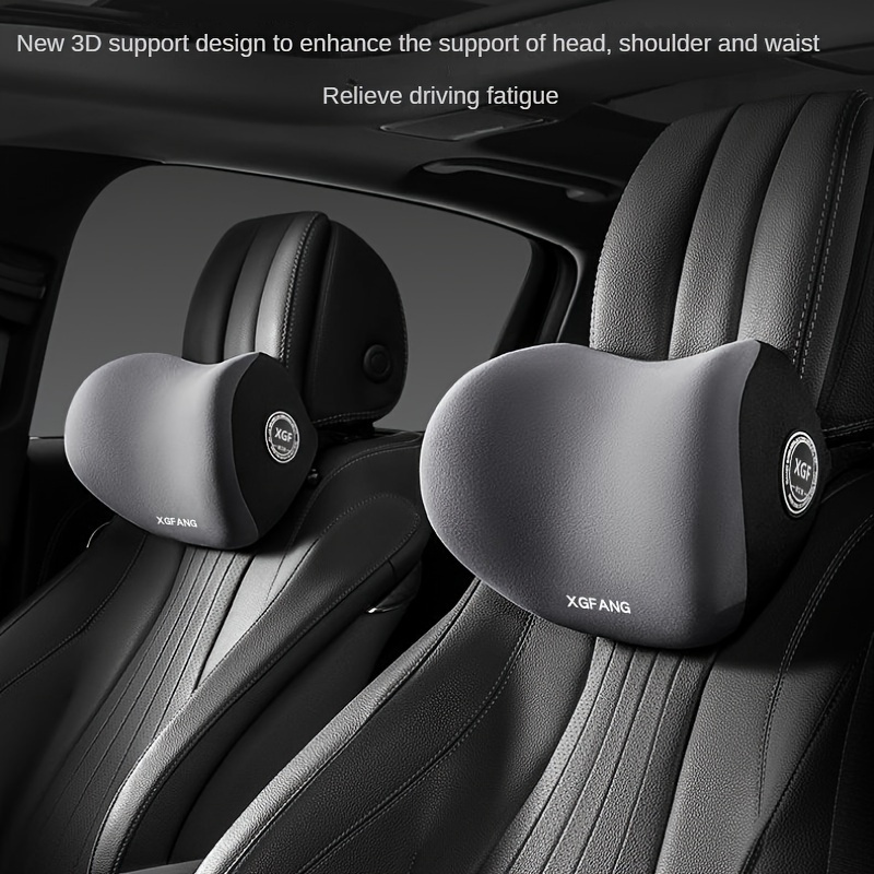 1pc of Ergonomic Memory Foam Neck Pillow for - Comfortable, Slow-Rebounding, Ideal for Travel And Driving, with a Medium Firmness