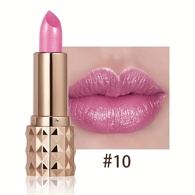   new product mermaid sparkling velvet lipstick metallic pearl lipstick with long lasting   and shimmer womens day gift