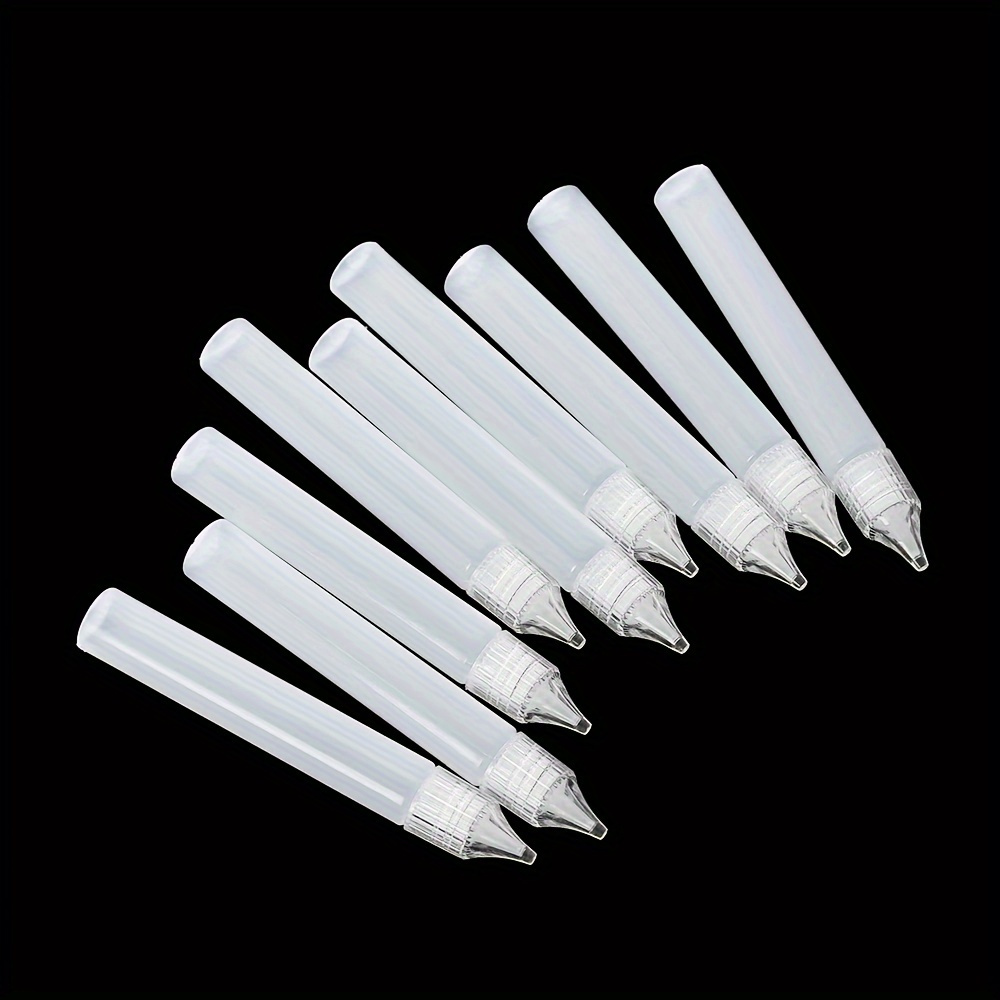 

6- 15ml Bottles - Plastic Bottles For , Ink, , And Pigment - , Unscented, Reusable Dispensing Bottles