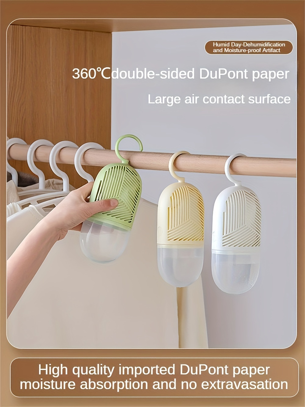 1 set 3pcs of wardrobe dehumidifier with desiccant supply strong hanging dehumidifier and air freshener ideal for moisture protection in cabinets and wardrobes great for small areas addressing your desiccant supply needs details 6