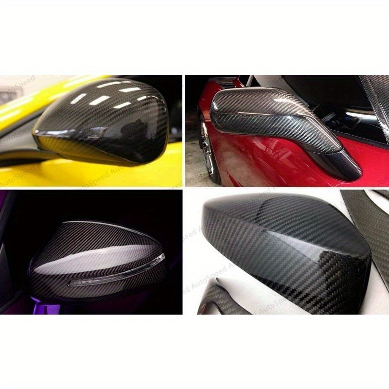 10pcs Black 6D Carbon Fiber Vinyl Wrap with Tools