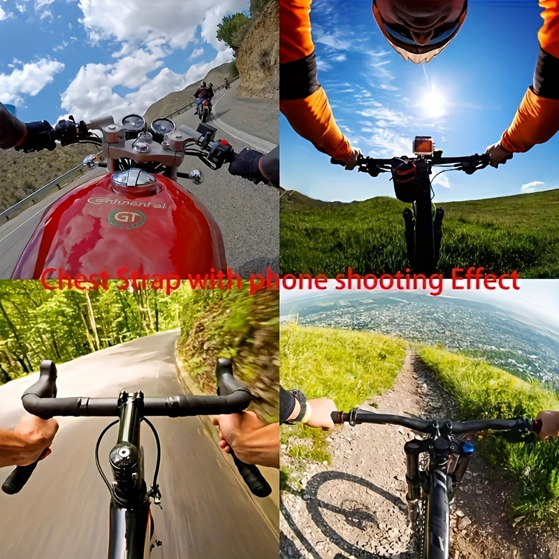 Кронштейн для поворотной экшн-камеры на 360 градусов для активного отдыха на открытом воздухе, подходит для электросамокатов, горных велосипедов, мотоциклов, детали ткани 9