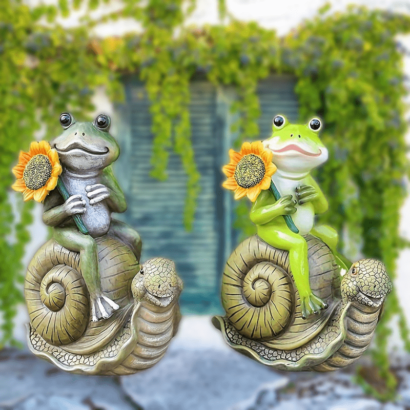Add A Pop Of Color To Your Garden With This Cute Animal Sculpture