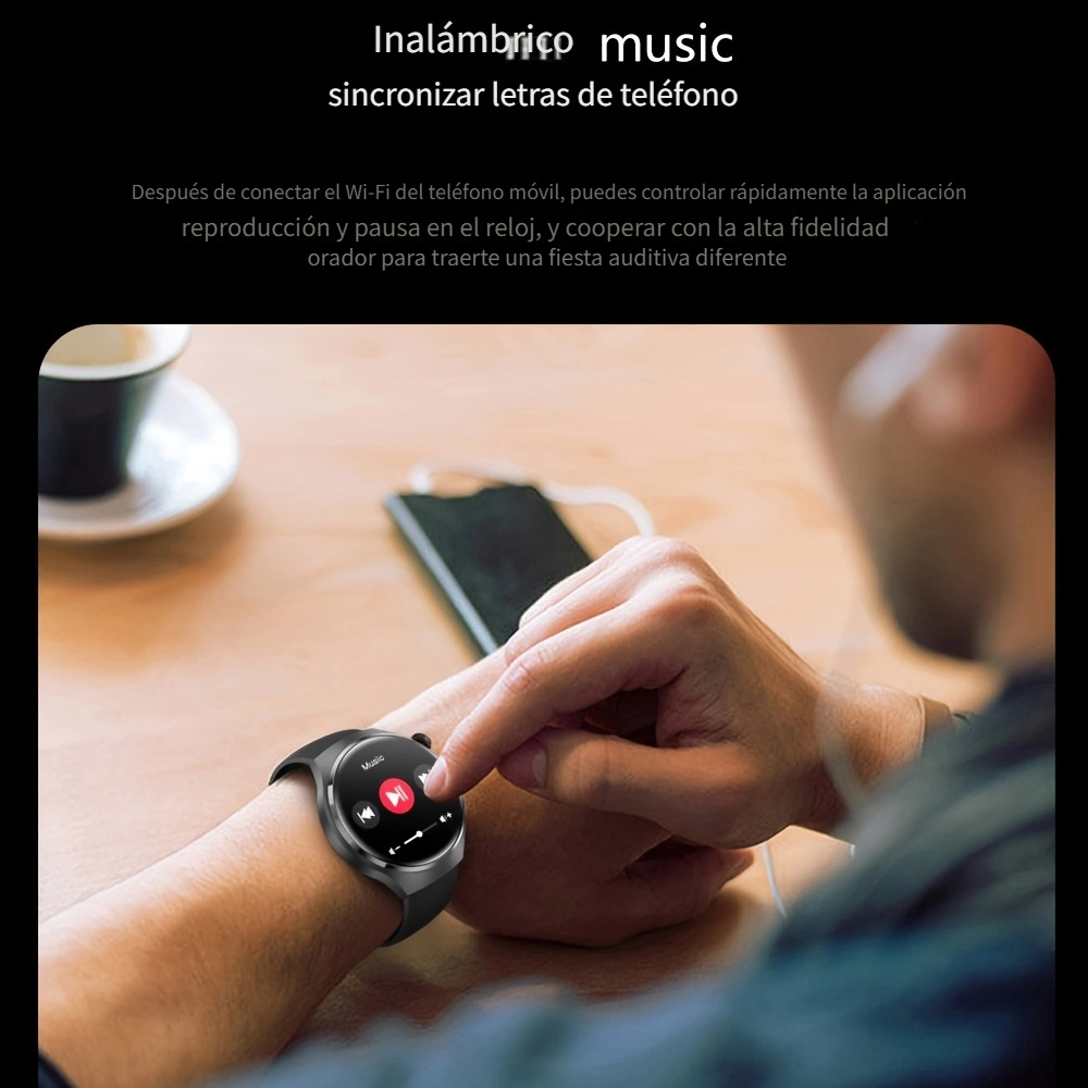 Reloj inteligente conectado online al movil