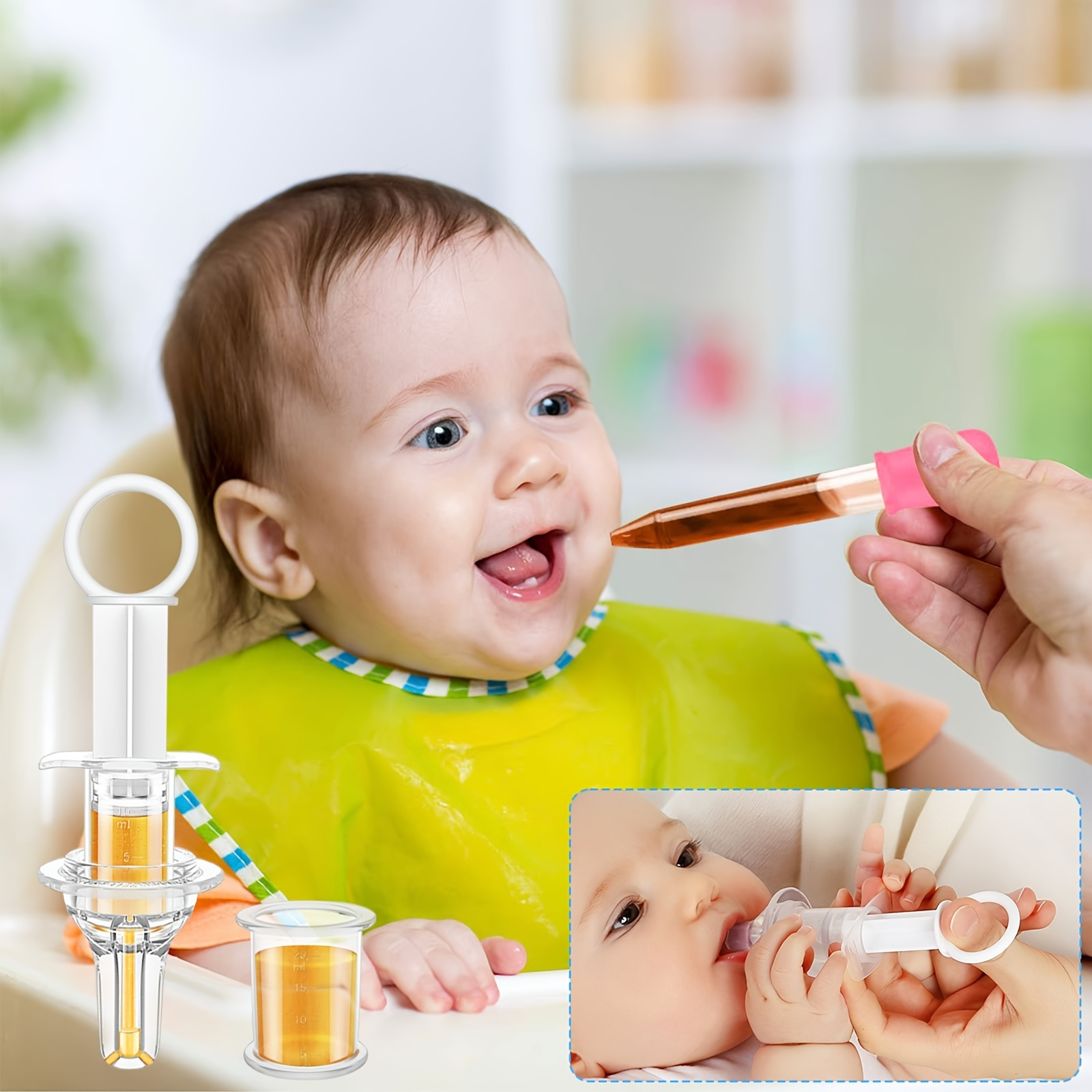 PORTENTUM Jeringa lavado nasal bebe 2 pcs, lavados nasales bebe 10 ml,  jeringuilla lavado nasal bebe con puntal cómodo de silicona : :  Bebé