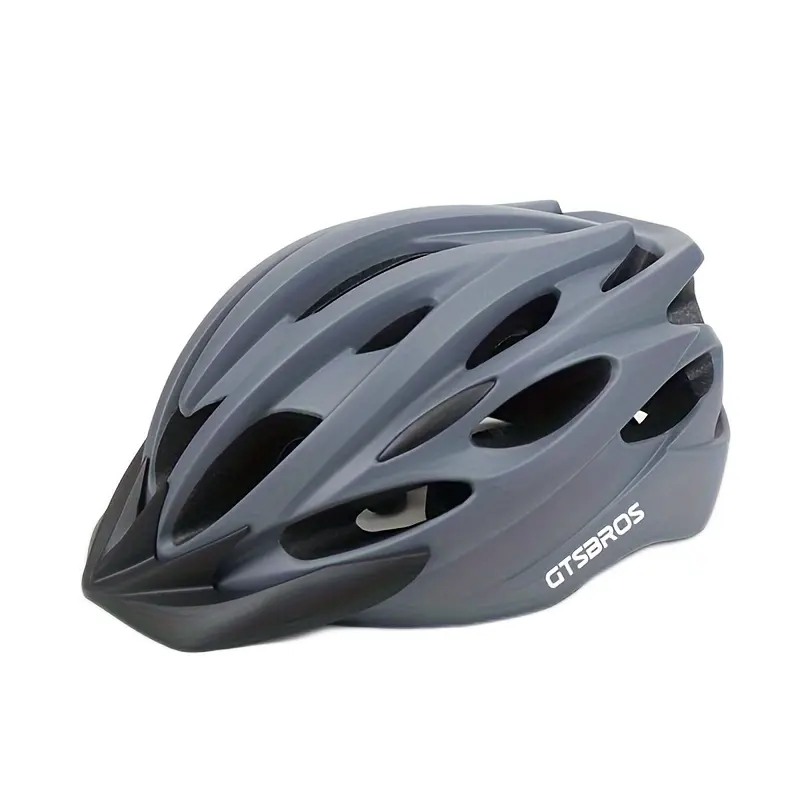 lightweight adult bike helmet with adjustable detachable visor usb rechargeable rear light and ventilation holes for men women material multi purpose cycling gear biker accessories details 0