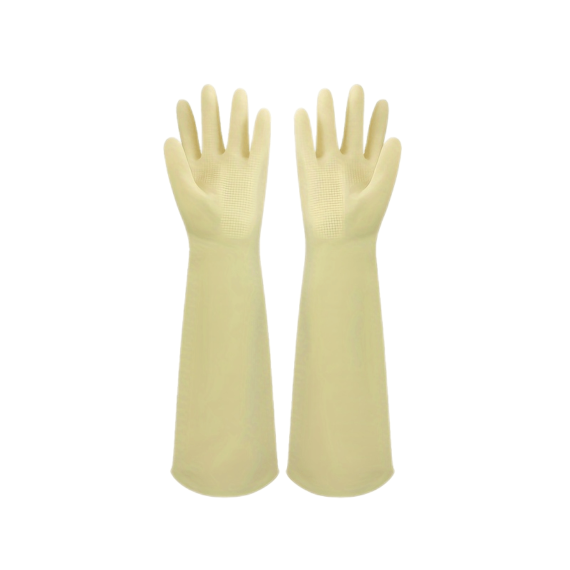 Latex Chemical Resistant Gloves Reusable Heavy Duty Long - Temu