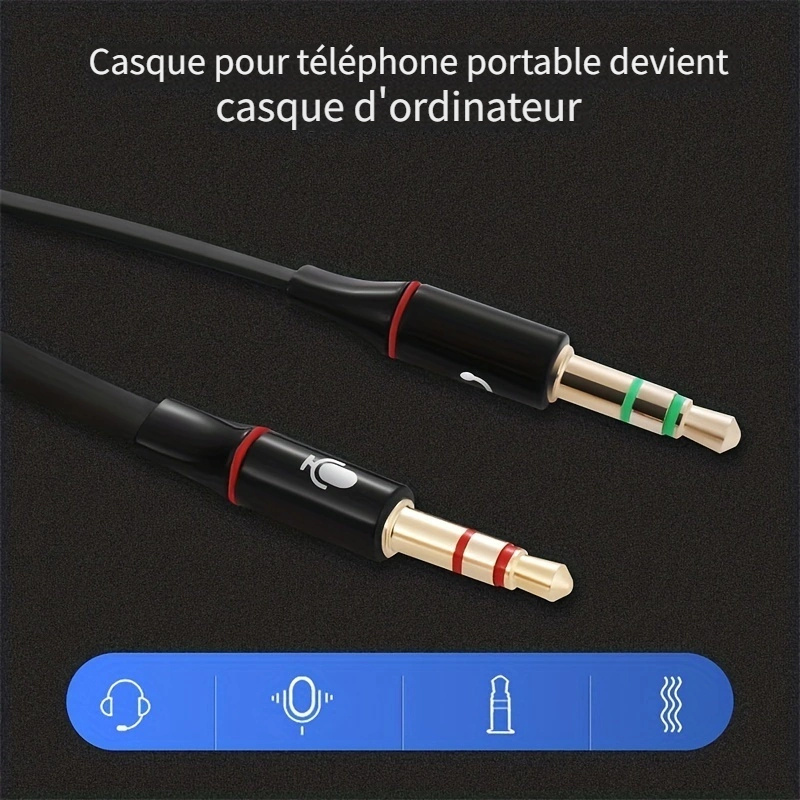 Microphone De Voiture Audio 3 5 Mm Clip Jack Plug Mic Stereo - Temu France
