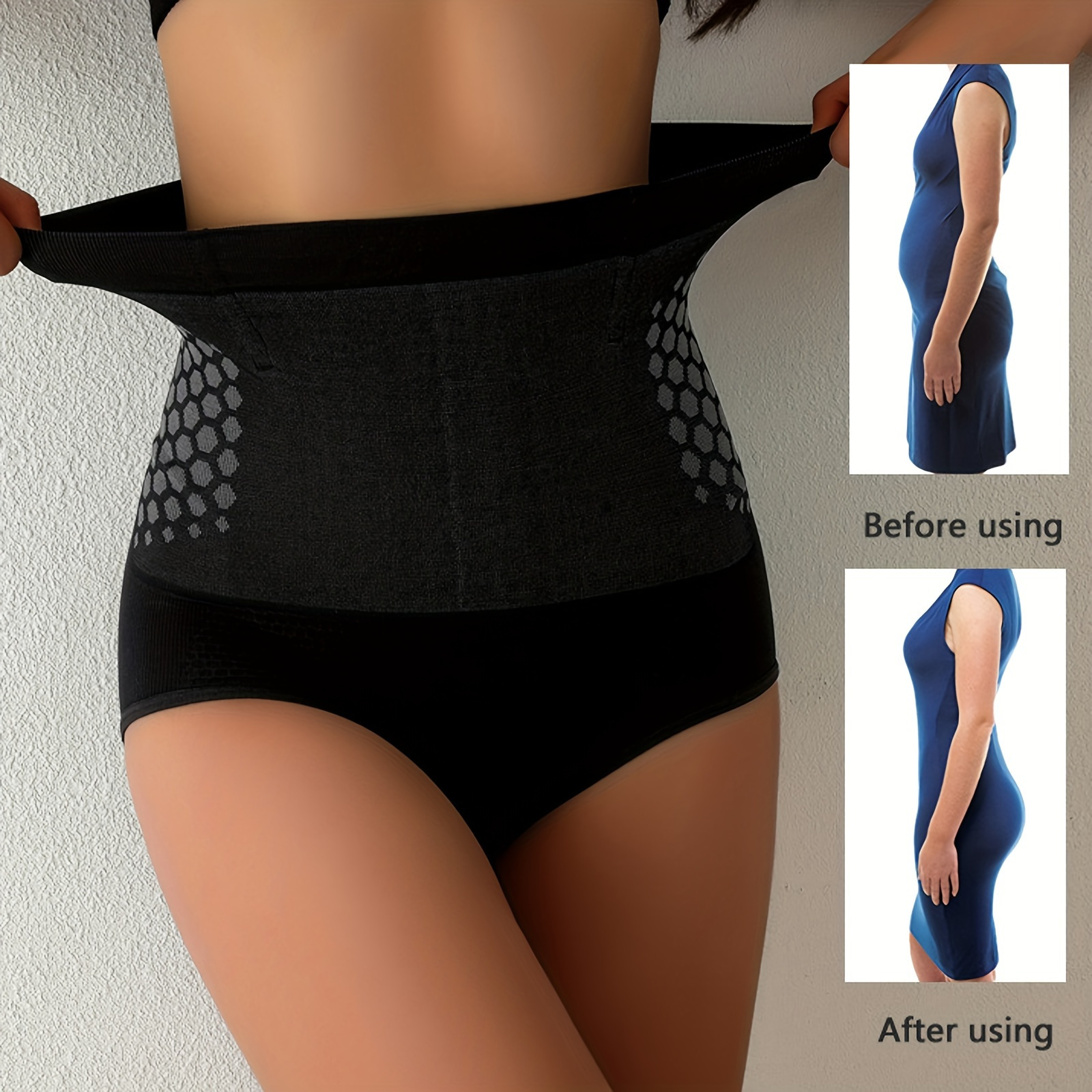 Women's Seamless High Waist Tummy Control Pants Body Shaper - Temu