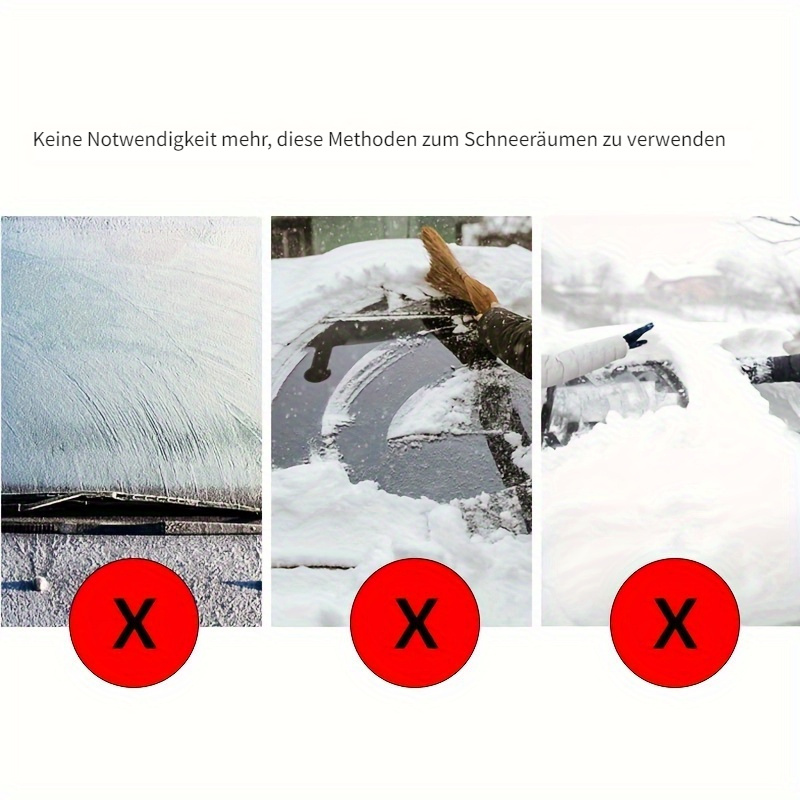 Auto Frontscheibe Schnee Blockieren Winter Schnee Schutz - Temu Germany