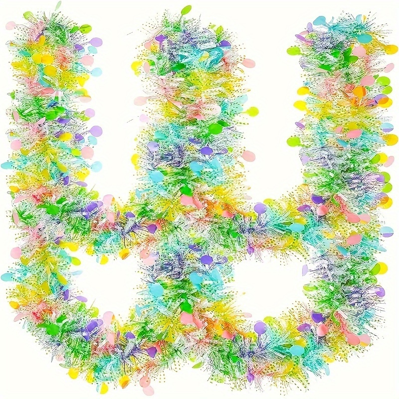 

1pc Easter Ribbon Festival Hanging Garland Decoration Easter Festival Door Tree Fireplace Party Supplies Easter Gift