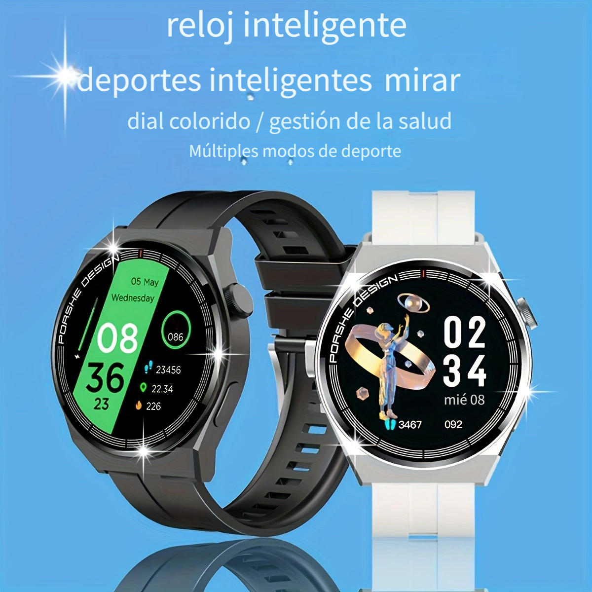 Nuevas Correas Silicona Relojes Inteligentes Compatibles - Temu Mexico