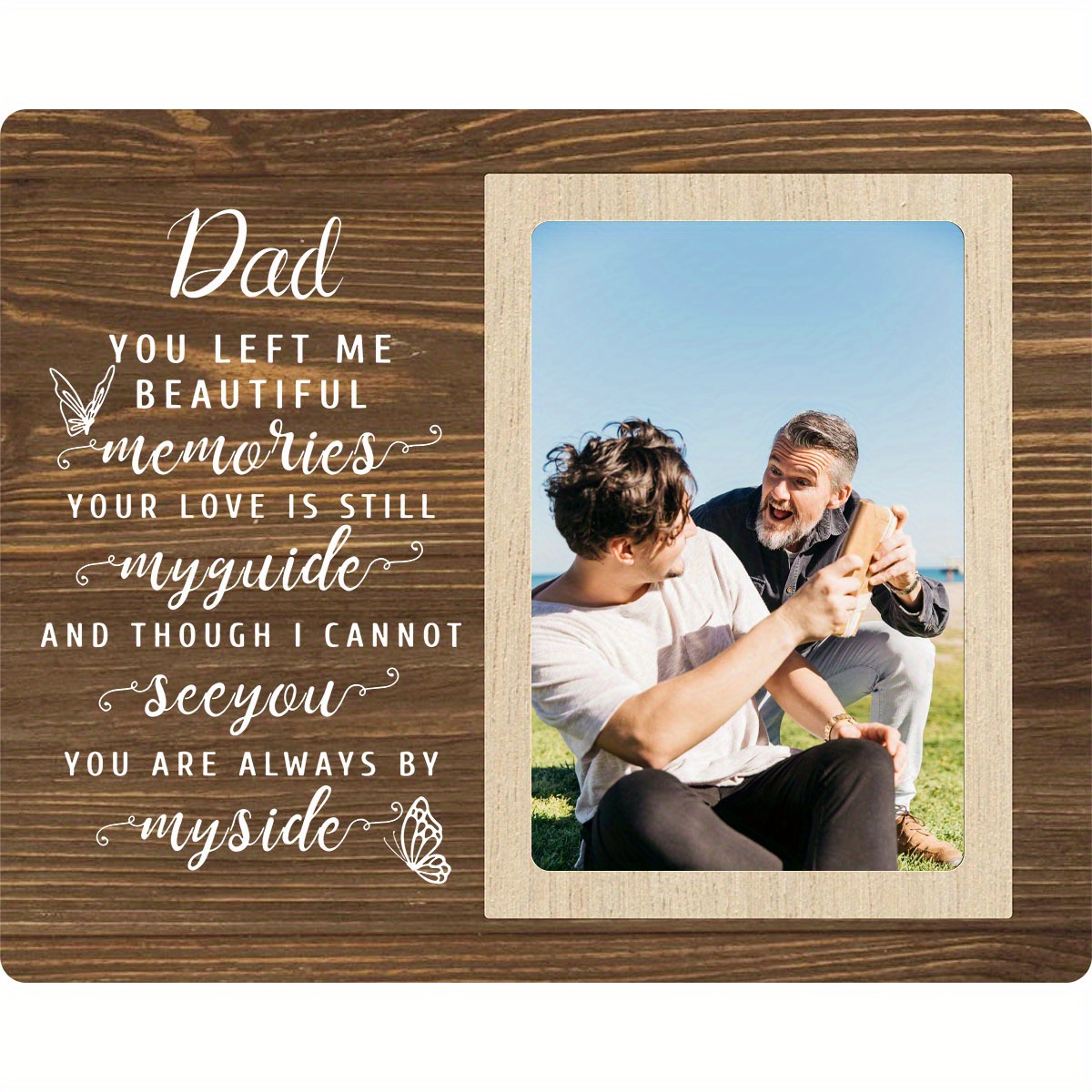 Father's Day Memorial Dad Keychain Memorial Gift Loss Dad - Temu