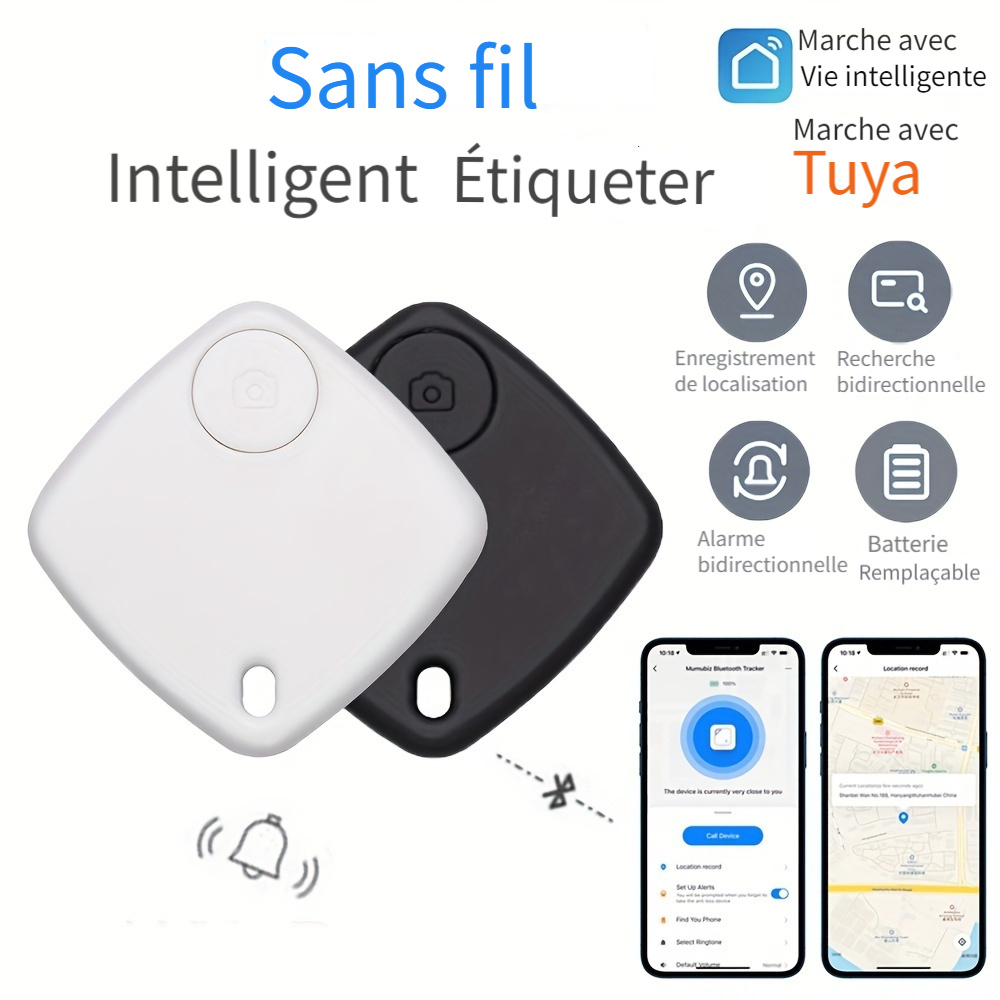 Détecteur De Clé sans Fil Smart Tracker GPS Localisateur Bluetooth