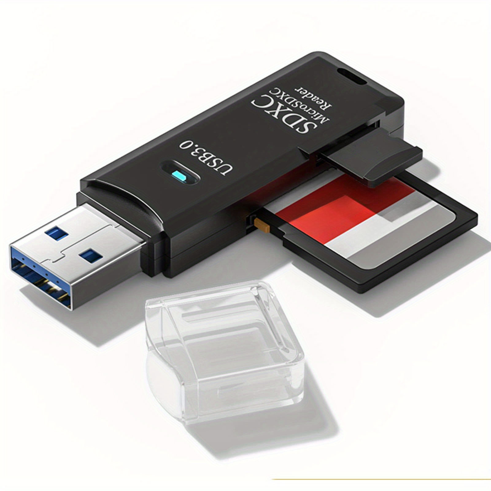 Lecteur De Carte SD USB 2.0 SD/USB3.0, Adaptateur Carte Micro-SD