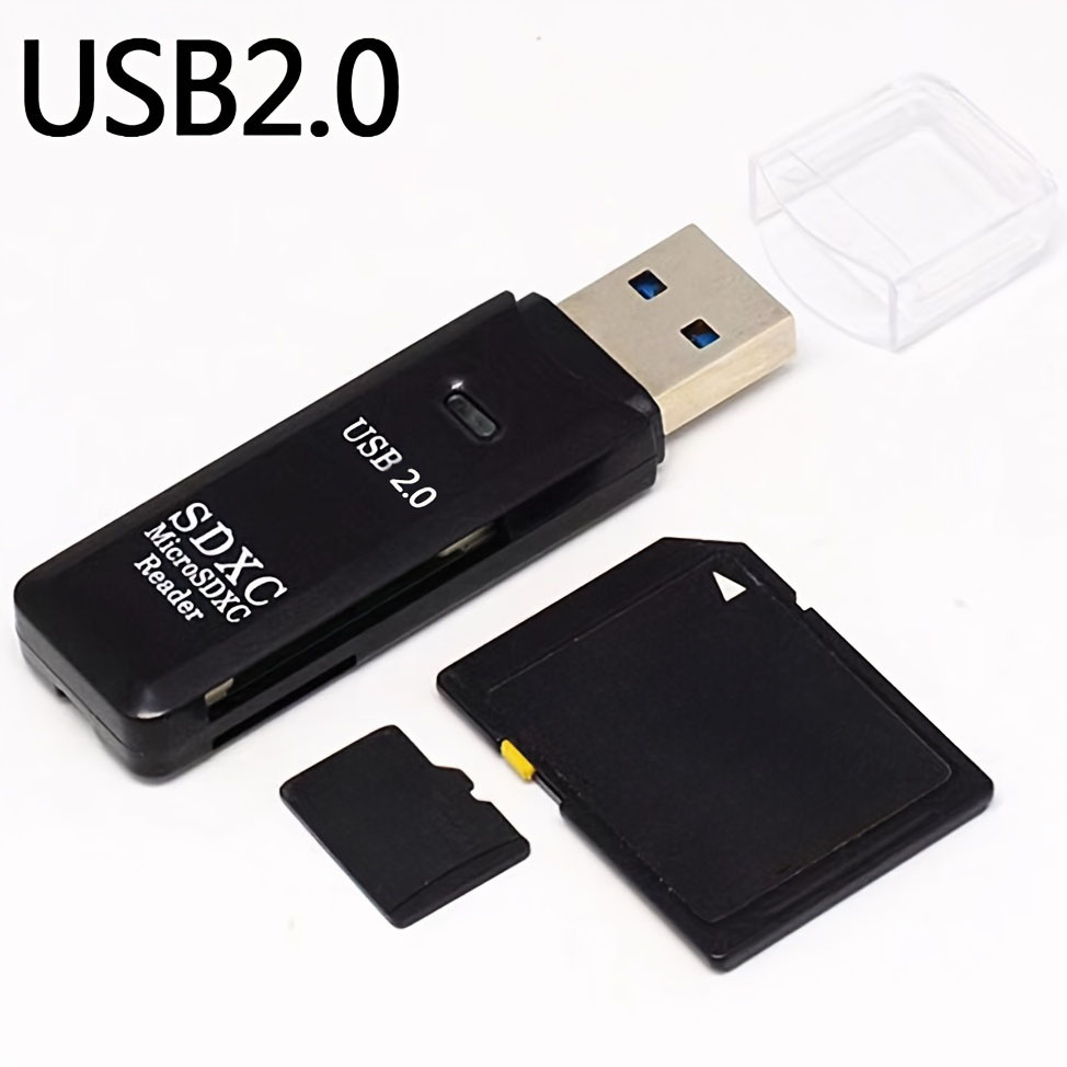 Carte mémoire Micro SD + Lecteur de carte USB 02GB DANE ELEC