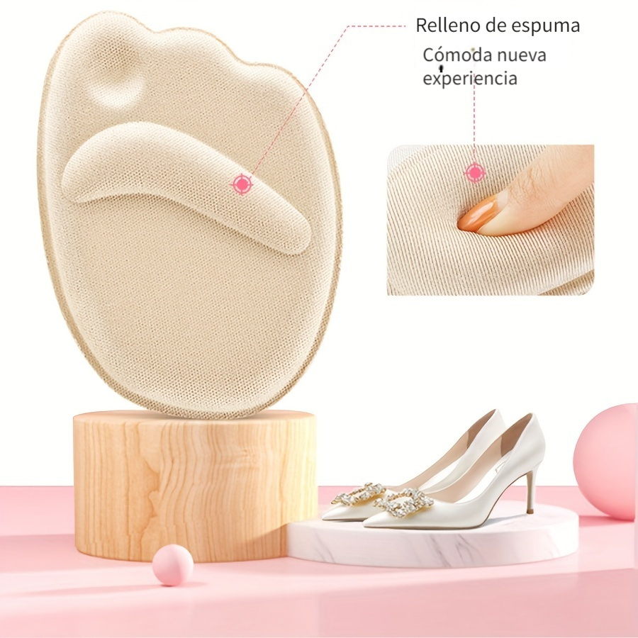 1 Par Almohadillas Pies Delanteras Tacones Altos Almohadilla - Temu Chile