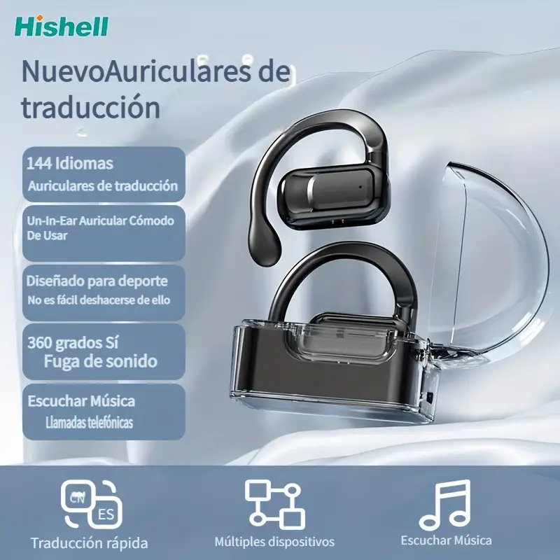 Auriculares Traductores Idiomas En Tiempo Real Auriculares - Temu