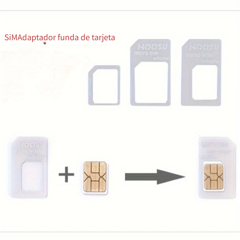 Adaptador Micro Sim conversión a Tarjeta SIM