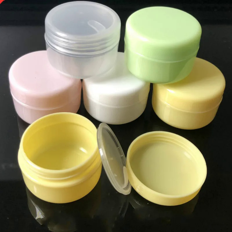 

10pcs Set 10g Refillable Makeup Jars - Portable & Leakproof Cosmetic Containers For Creams, Lotions, Beads - Assorted Colors, Makeup Products