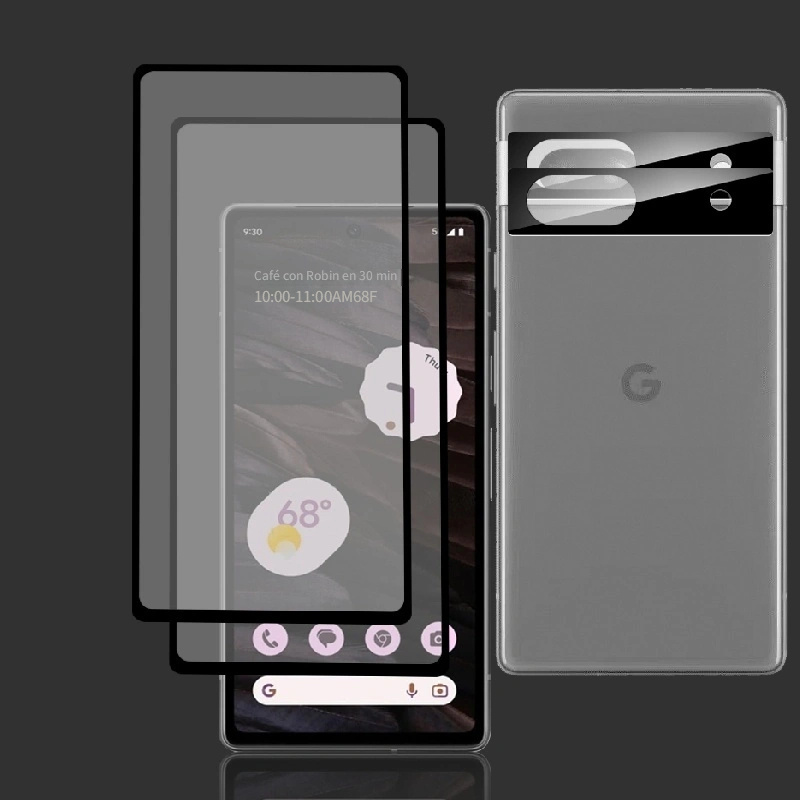 Protector de Pantalla de Cristal Templado para Google Pixel 6a/7a