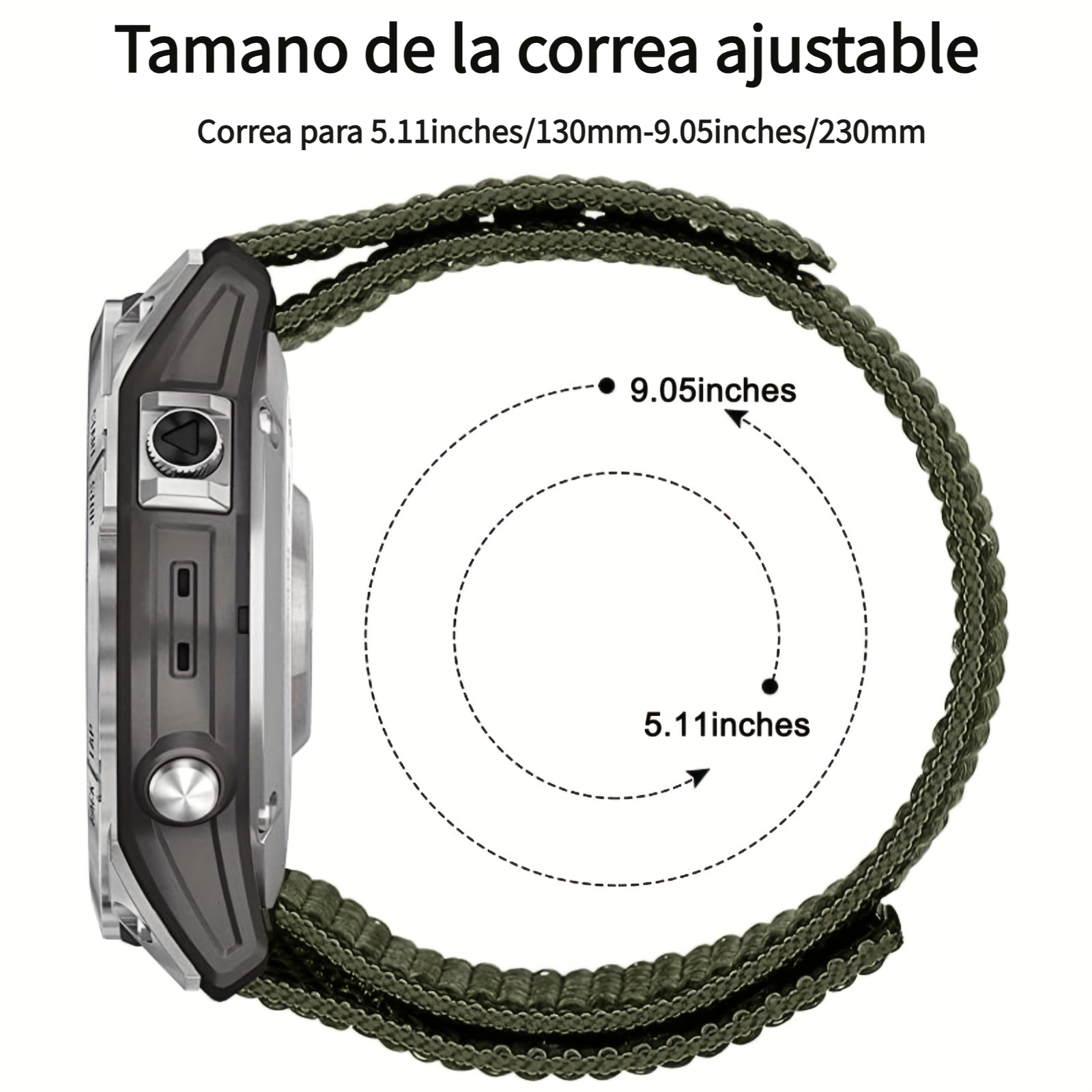 Correa - Correa de seilicona Garmin Fenix 6/6 Pro/5 Plus/Forerunner 935, 22  mm INF, naranja