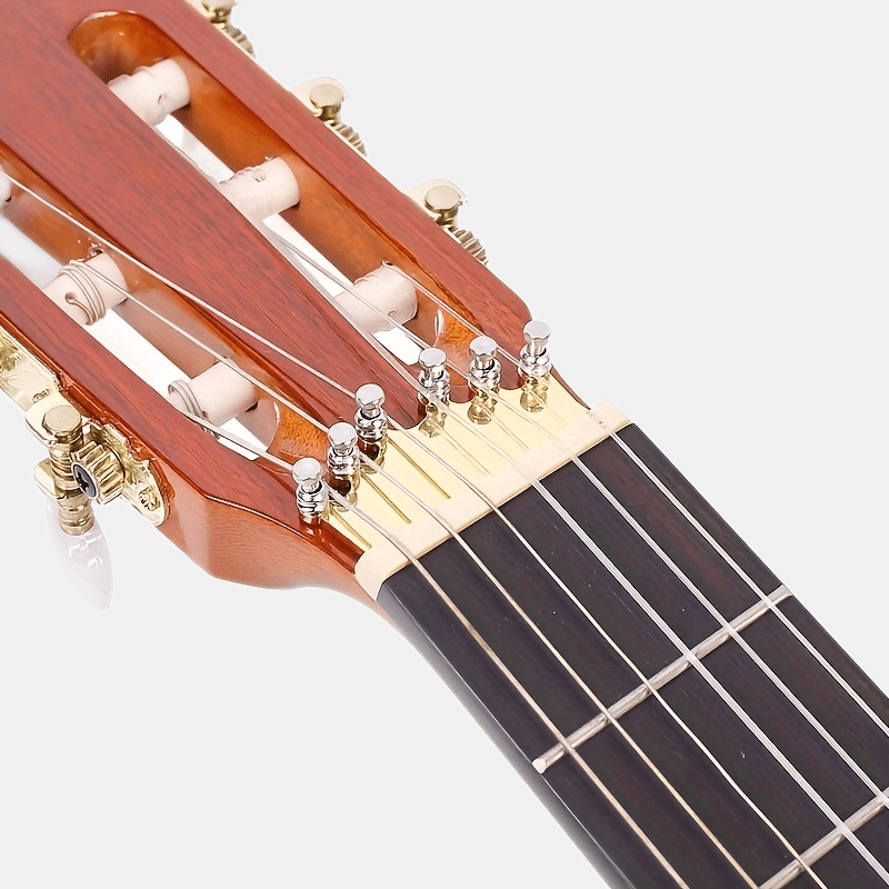 Outil de corde de guitare accessoire d'instrument de musique en acier de  glissière de doigt en laiton de 60mm