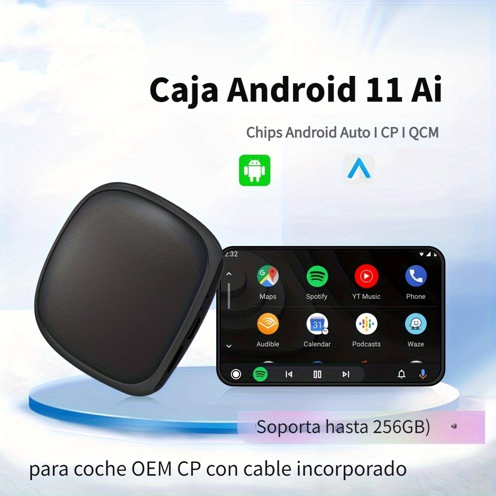 Adaptador de Android Auto inalámbrico para teléfonos Android - Temu Chile